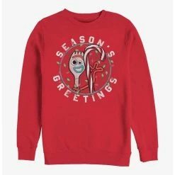 Best deal ✨ Disney Pixar Toy Story 4 Season's Greetings Crew Sweatshirt 👍