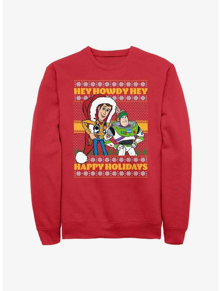 Best reviews of ๐ฅ Disney Pixar Toy Story Howdy Holidays Crew Sweatshirt โจ