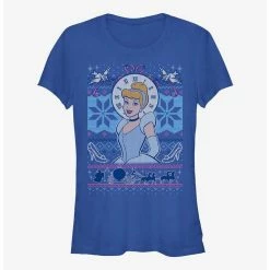 Buy 👍 Disney Princess Cinderella Ugly Holiday 👧 Girls T-Shirt 😉