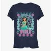 Best Pirce 👍 Disney Princess Jasmine World Ugly Holiday 👧 Girls T-Shirt 🎁
