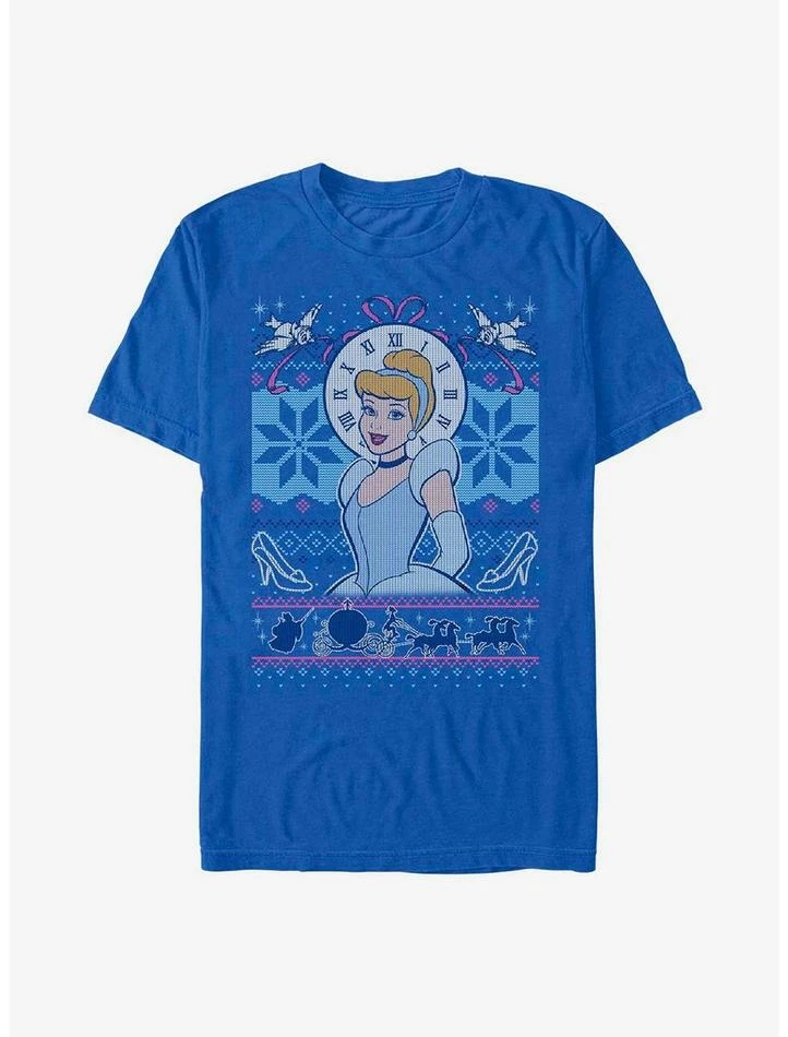 Hot Sale 👍 Disney Princess Cinderella Ugly Holiday T-Shirt ✔️