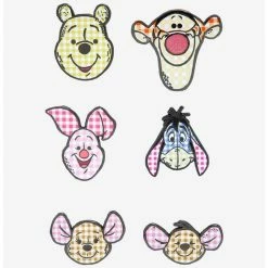 Coupon ๐ Loungefly Disney Winnie the Pooh Gingham Characters Blind Box Enamel Pin โญ