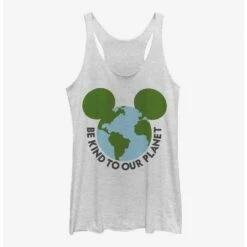 Best reviews of 🌟 Disney Mickey Mouse Be Kind To Our Planet 👧 Girls Tank ✔️
