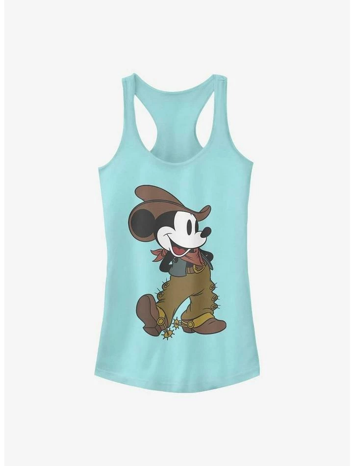Discount 😍 Disney Mickey Mouse Cowboy Mickey 👧 Girls Tank 👍