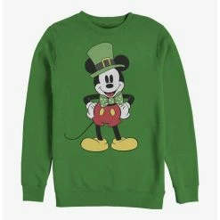Wholesale 🛒 Disney Mickey Mouse Dublin Mickey Crew Sweatshirt 🎁