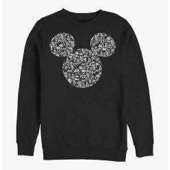 Top 10 🔥 Disney Mickey Mouse Mickey Icons Fill Crew Sweatshirt ❤️