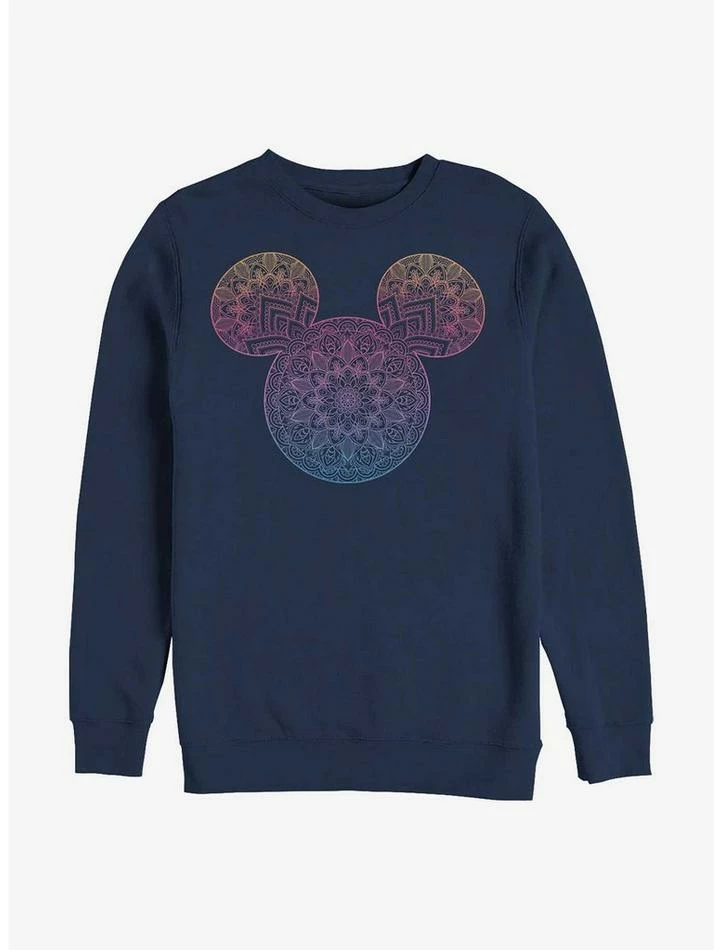 Flash Sale ✨ Disney Mickey Mouse Mickey Mandala Fill Crew Sweatshirt ✔️