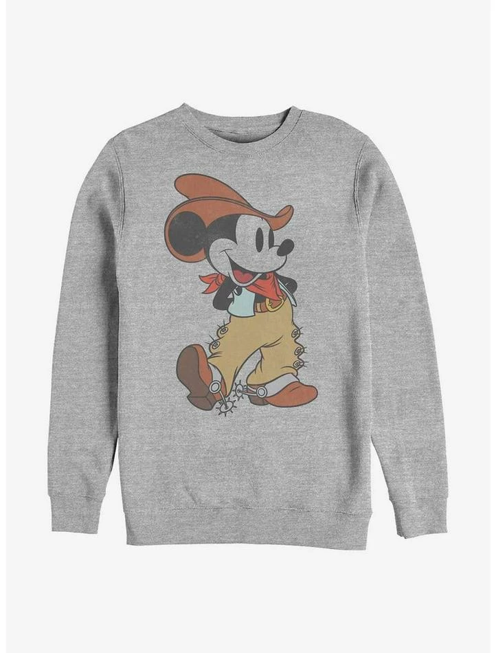 Top 10 ๐งจ Disney Mickey Mouse Western Mickey Crew Sweatshirt โจ