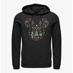 Budget 😉 Disney Mickey Mouse Holiday Icon Ear Fill Hoodie 😉