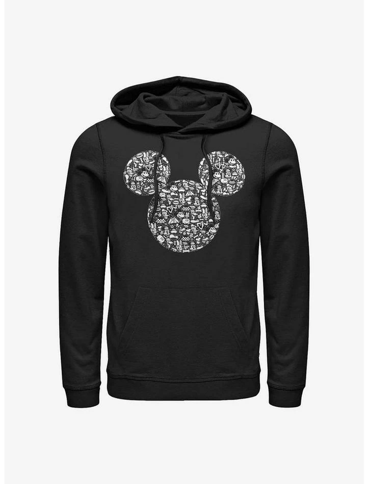 Promo ✔️ Disney Mickey Mouse Mickey Icons Fill Hoodie ⌛