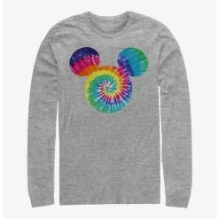 Top 10 😀 Disney Mickey Mouse Mickey Tie Dye Fill Long-Sleeve T-Shirt 🤩