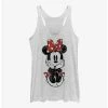 Flash Sale 🔥 Disney Minnie Mouse Sitting Minnie Sketch 👧 Girls Tank 🎁