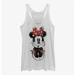 Flash Sale 🔥 Disney Minnie Mouse Sitting Minnie Sketch 👧 Girls Tank 🎁