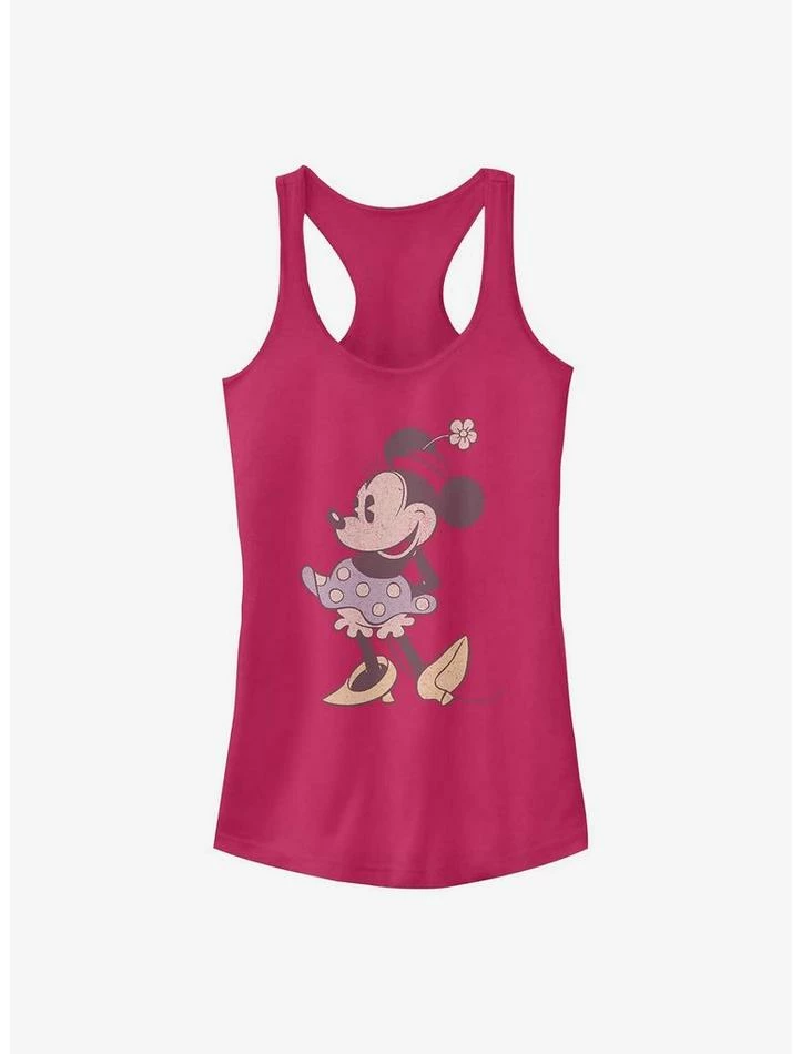 Promo ๐งจ Disney Minnie Mouse Soft Minnie ๐ง Girls Tank ๐ฅ
