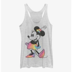 Best Pirce ❤️ Disney Minnie Mouse Tie Dye Minnie 👧 Girls Tank ❤️