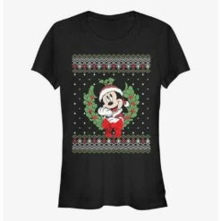 Buy 😍 Disney Mickey Mouse Mickey Ugly Holiday 👧 Girls T-Shirt 🤩