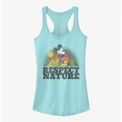 Top 10 😉 Disney Mickey Mouse Respect Nature 👧 Girls Tank ⌛