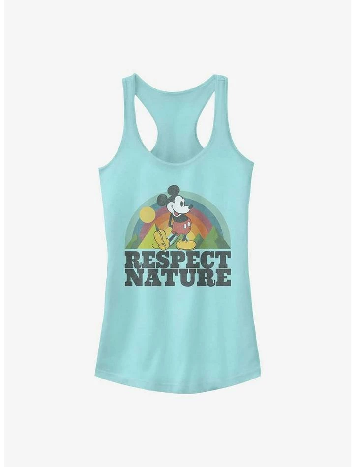 Top 10 😉 Disney Mickey Mouse Respect Nature 👧 Girls Tank ⌛