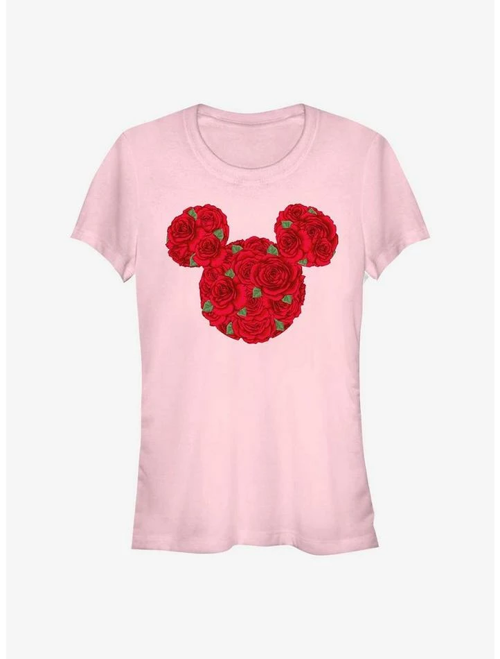 Wholesale ๐ Disney Mickey Mouse Roses ๐ง Girls T-Shirt ๐