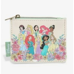 Hot Sale 🛒 Loungefly Disney Chibi Princess Floral Cardholder 🛒