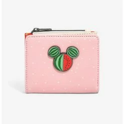 Cheap โญ Loungefly Disney Mickey Mouse Fruit Mini Wallet ๐