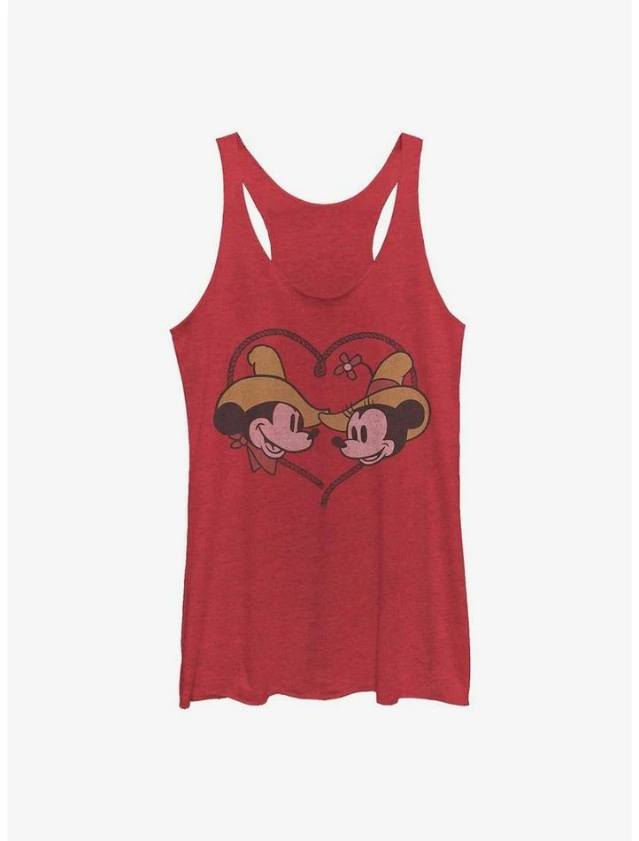 Coupon ✨ Disney Mickey Mouse Sweethearts 👧 Girls Tank ✔️