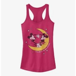 Cheapest ⌛ Disney Mickey Mouse To The Moon 👧 Girls Tank 🔥