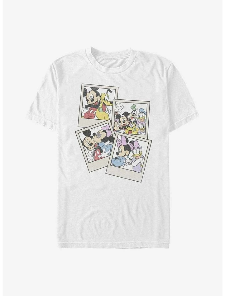 Buy 🛒 Disney Mickey Mouse Polaroids T-Shirt 🎁