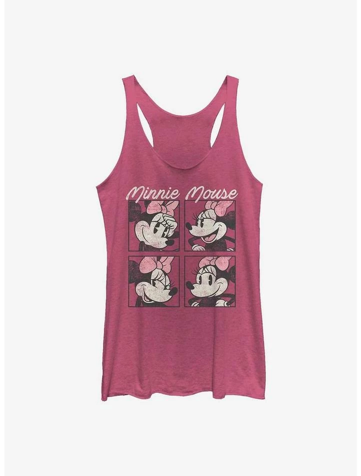 Hot Sale 💯 Disney Minnie Mouse Boxed Minnie 👧 Girls Tank 👍