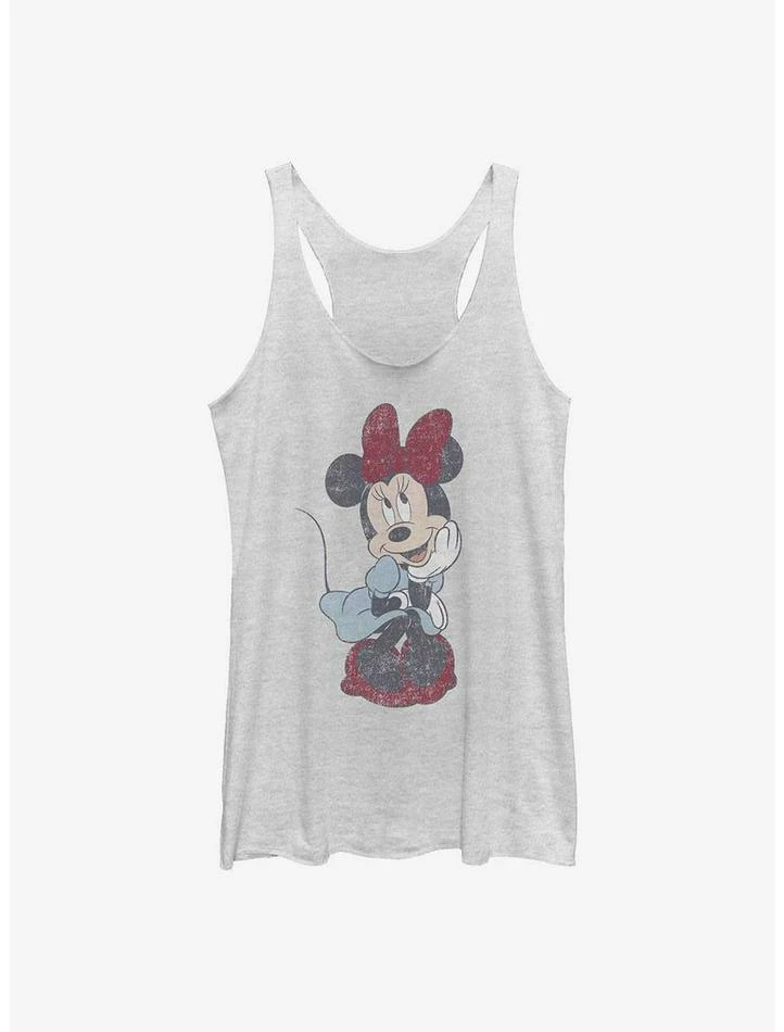 Coupon ⌛ Disney Minnie Mouse Simple Minnie Sit 👧 Girls Tank 👏