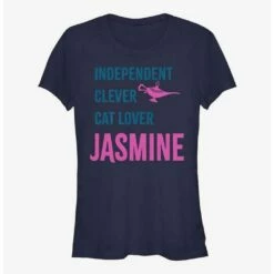 Outlet 😍 Disney Aladdin Jasmine List 👧 Girls T-Shirt 😉