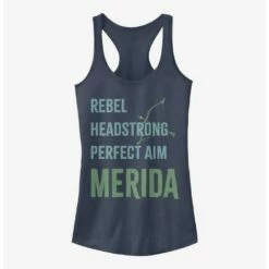 Buy 🔥 Disney Brave Merida List 👧 Girls Tank 😍