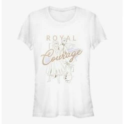 Budget 🎁 Disney Frozen 2 Royal Courage 👧 Girls T-Shirt 🎁
