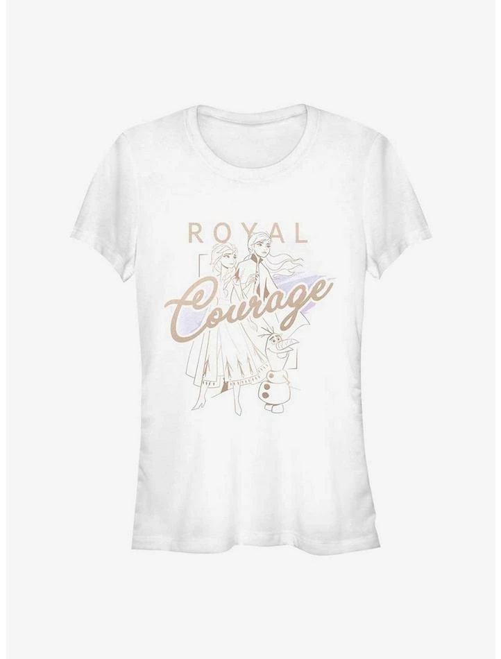Budget 🎁 Disney Frozen 2 Royal Courage 👧 Girls T-Shirt 🎁