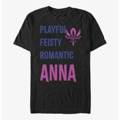Top 10 👍 Disney Frozen Anna List T-Shirt 🤩