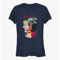 Best Sale 🌟 Disney Moana Friend Of The Ocean 👧 Girls T-Shirt 🔔