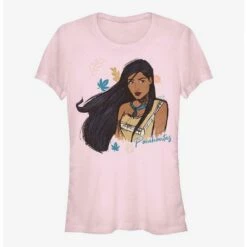Promo 🎉 Disney Pocahontas Sketch 👧 Girls T-Shirt ⭐