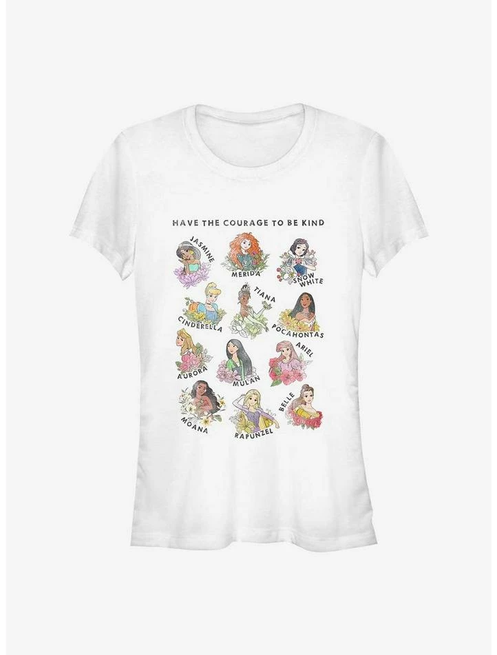 Outlet π€© Disney Princess Handdrawn Textbook π§ Girls T-Shirt π