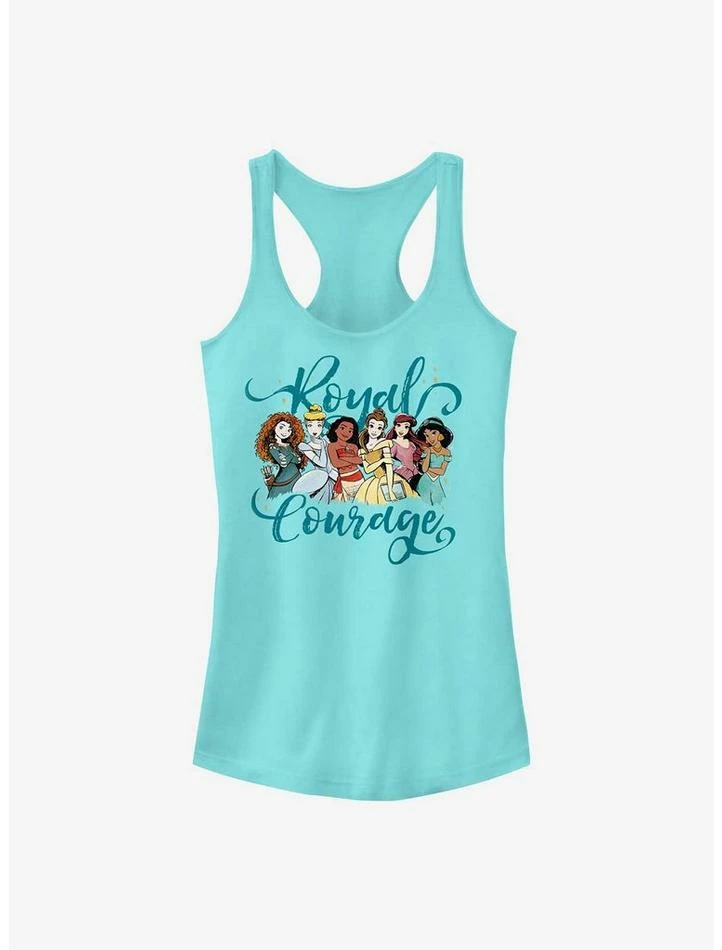 Flash Sale ❤️ Disney Princess Royal Courage 👧 Girls Tank ✔️