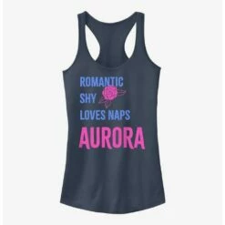 Hot Sale 🤩 Disney Sleeping Beauty Aurora List 👧 Girls Tank 🥰