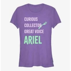 Best Sale 🥰 Disney The Little Mermaid Ariel List 👧 Girls T-Shirt ✨