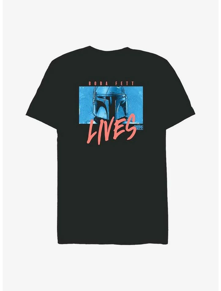 Flash Sale 🔥 Star Wars The Book Of Boba Fett Boba Lives T-Shirt 🤩
