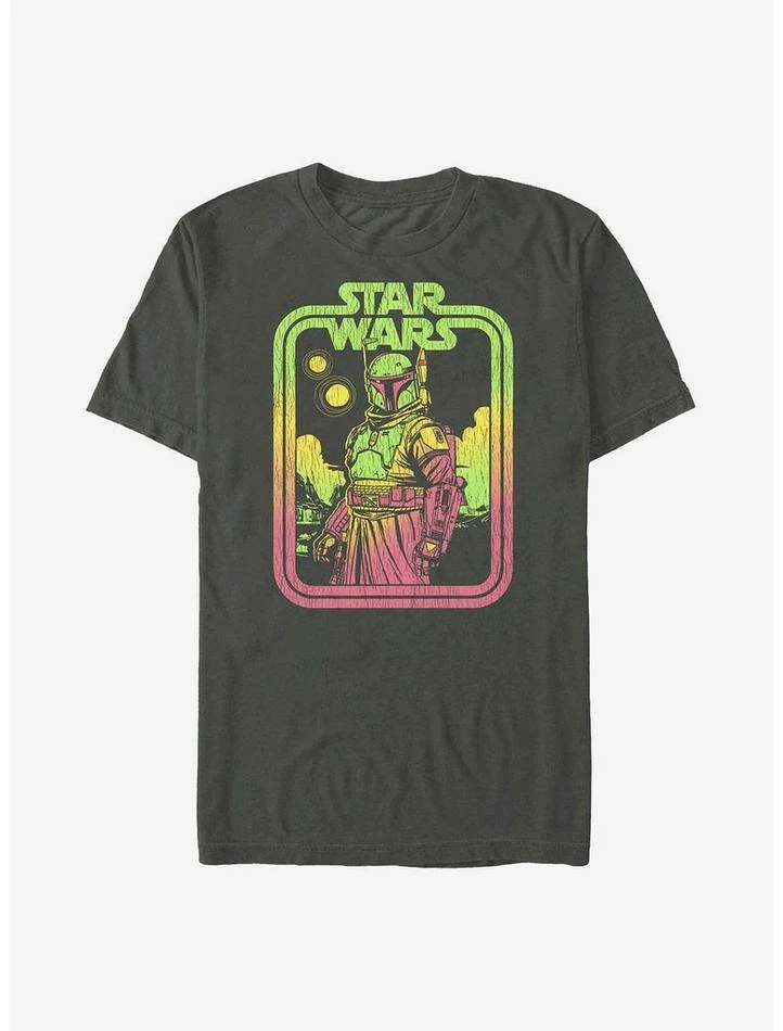 Wholesale ๐ฅฐ Star Wars The Book Of Boba Fett Boba Retro T-Shirt ๐