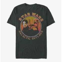 Top 10 👍 Star Wars The Book Of Boba Fett Galactic Outlaws T-Shirt 🤩
