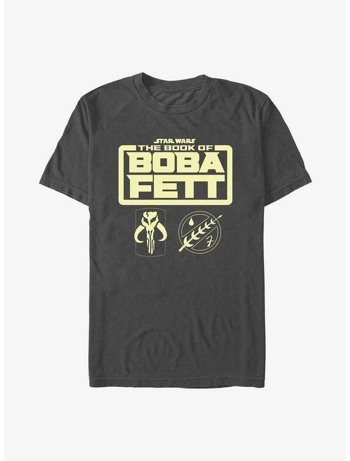 Cheap ๐คฉ Star Wars The Book Of Boba Fett Boba Fett Armor Logo T-Shirt ๐