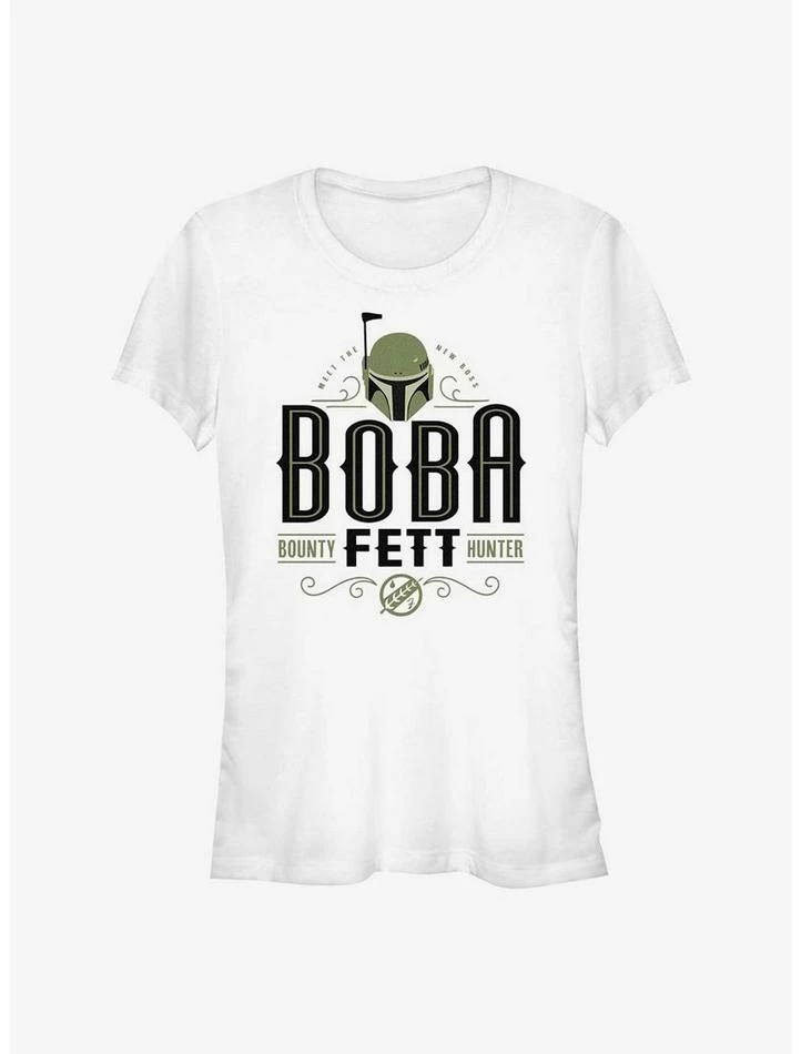 Best Pirce 😀 Star Wars The Book Of Boba Fett Boba Fett Bounty Hunter 👧 Girls T-Shirt 🔥