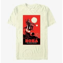 Outlet 🌟 Star Wars The Book Of Boba Fett Bounty Hunter Poster T-Shirt ✨