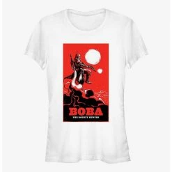 Budget ✨ Star Wars The Book Of Boba Fett Bounty Hunter Poster 👧 Girls T-Shirt ✔️