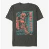 Cheapest 👏 Star Wars The Book Of Boba Fett Dark Boba T-Shirt ✨