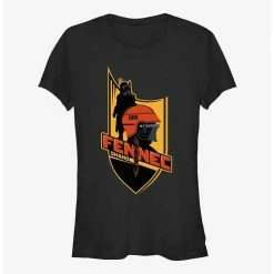 Best Pirce 👍 Star Wars The Book Of Boba Fett Fennec Shield 👧 Girls T-Shirt 😀